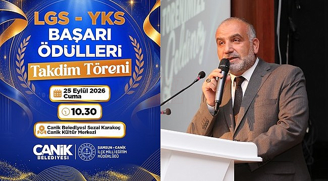 Canik'te Öğrenciler Ödüllerine Kavuşuyor!