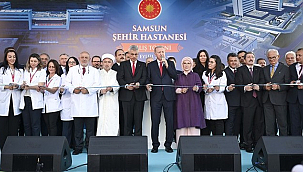 Cumhurbaşkanı Erdoğan'ın Katılımıyla Samsun Şehir Hastanesi Açıldı!