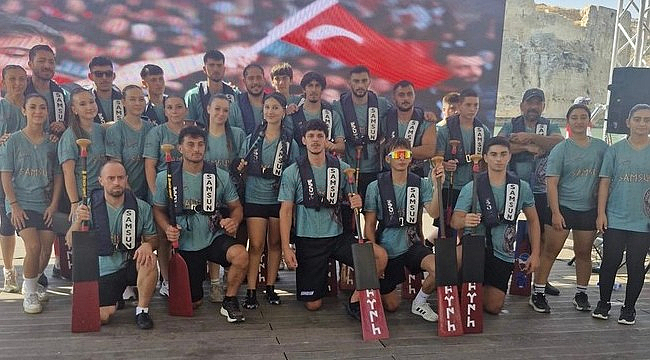 Dragon Bot Yarışı'nda Samsun Büyükşehirli Sporcular Şehre 3 Kupa İle Döndü!