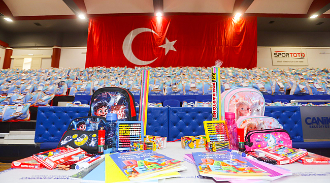 İlkokul 1. Sınıfa Başlayan Tüm Öğrencilere Çanta ve Kırtasiye Seti 