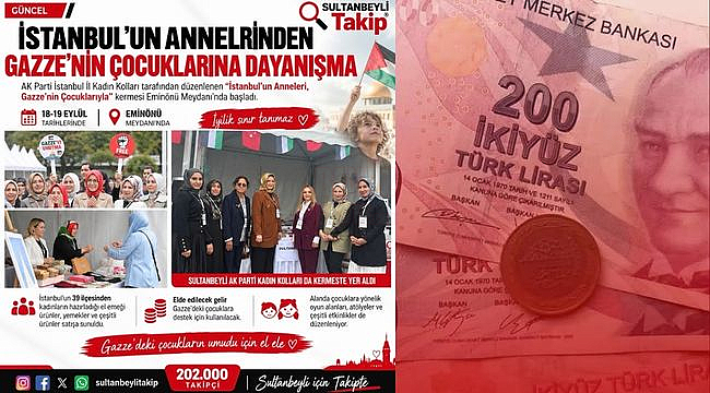 İstanbul'un Annelerinden Gazze'nin Çocuklarına Dayanışma