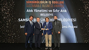 Samsun Büyükşehir Belediyesi'ne Bir Ödül Daha!