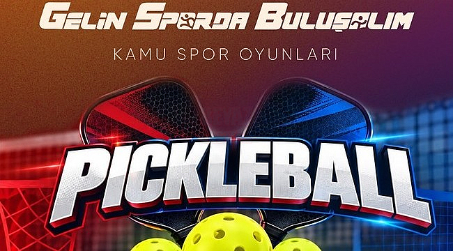 Samsun'da Kamu Çalışanları Pickleball Sahasında Buluşuyor!