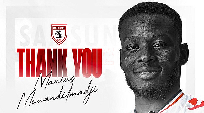 Samsunspor'da Marius Mouandilmadji'de Gitti!