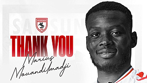 Samsunspor'da Marius Mouandilmadji'de Gitti!