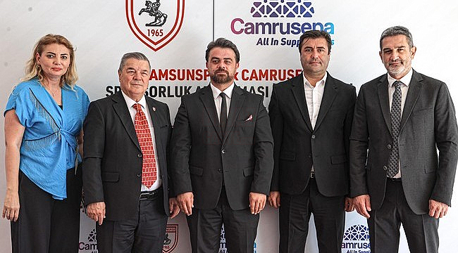 Samsunspor İle Camrusepa Arasındaki Sponsorluk Anlaşması Yenilendi!
