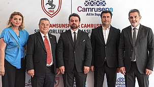 Samsunspor İle Camrusepa Arasındaki Sponsorluk Anlaşması Yenilendi!