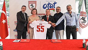 Samsunspor, Otat İle Sponsorluk Anlaşmasını Yeniledi!
