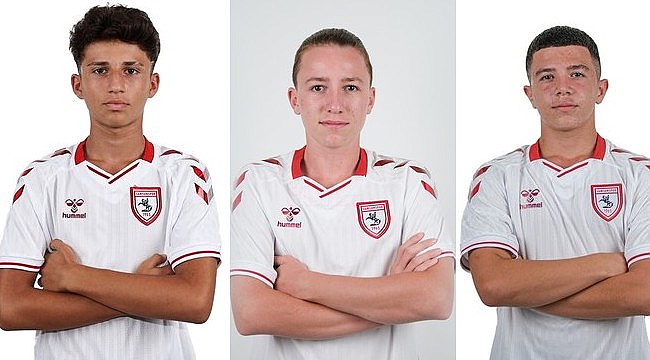 Samsunspor'un 3 Gencine Milli Davet!