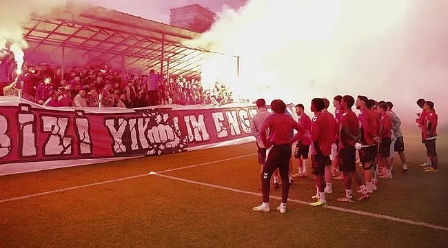 Trabzonspor Maçı Öncesi Taraftardan Samsunspor’a Destek!