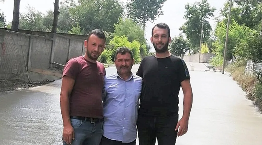 Aktekke’liler Beton Yolu Sevdi!