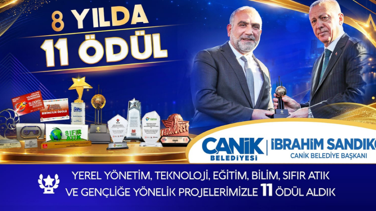 Canik Belediyesi Ödüllere Doymuyor!