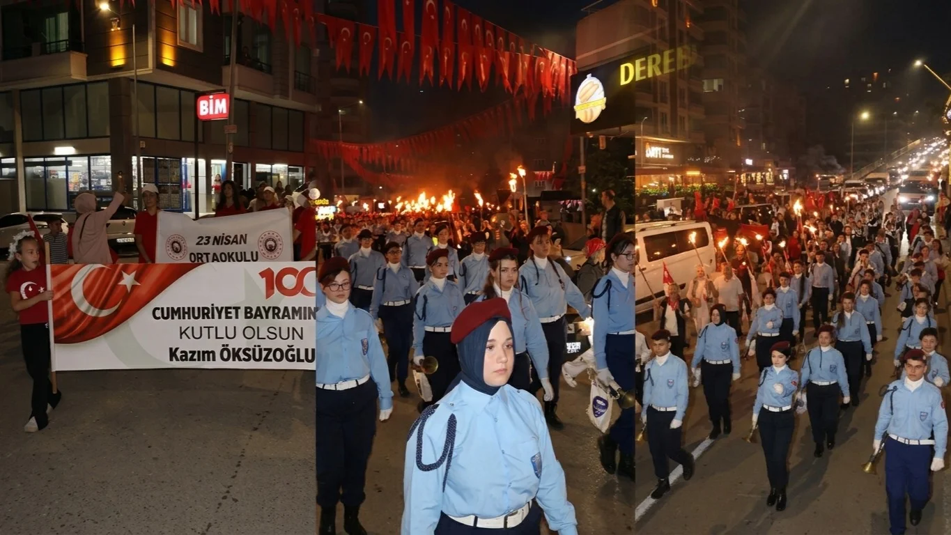 Derebahçe'de Cumhuriyet Coşkusu!