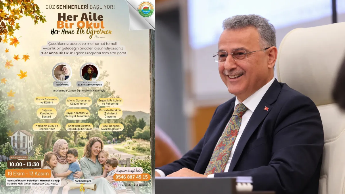 İlkadım’da Aileler Öğrenecek, Çocuklar Geleceğe Hazırlanacak