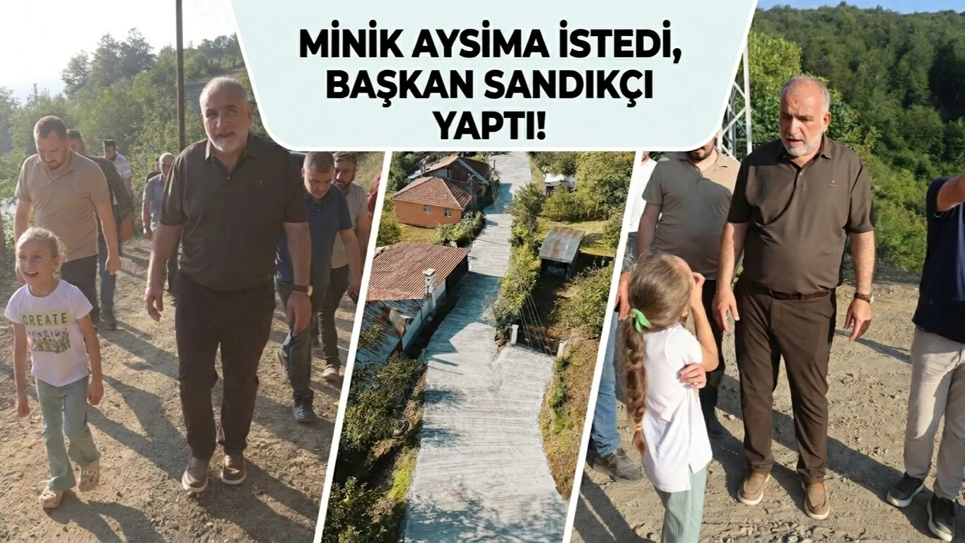 Minik Aysima İstedi, Başkan Sandıkçı Yaptı!