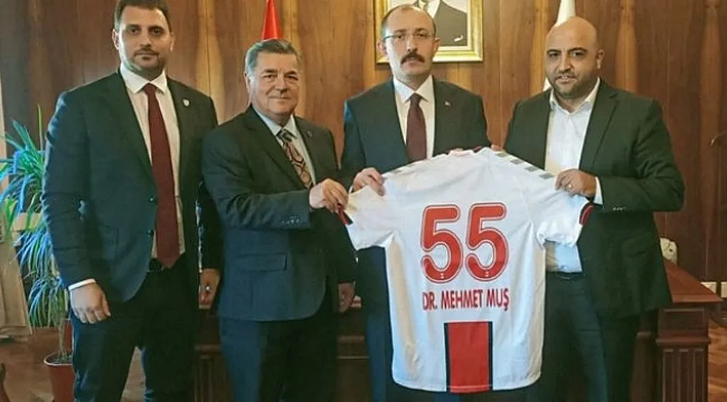 Samsunspor’dan Mehmet Muş’a Ziyaret