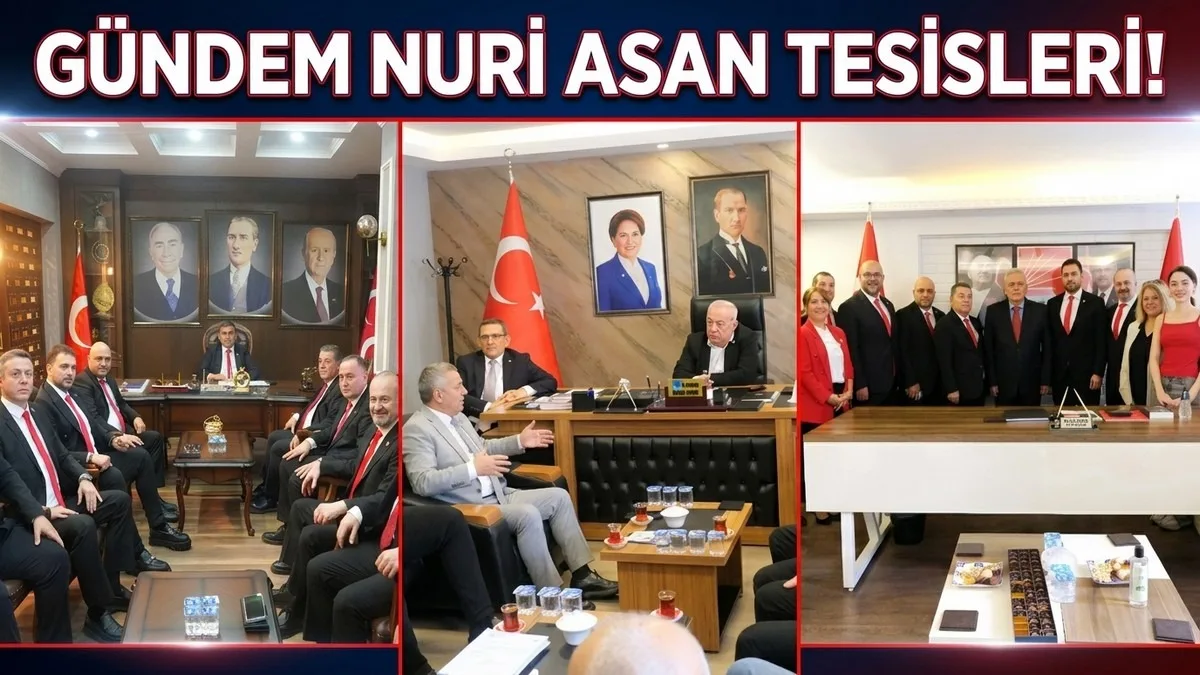 Samsunspor'dan MHP, İYİ Parti ve CHP İl Başkanlıklarına Ziyaret!