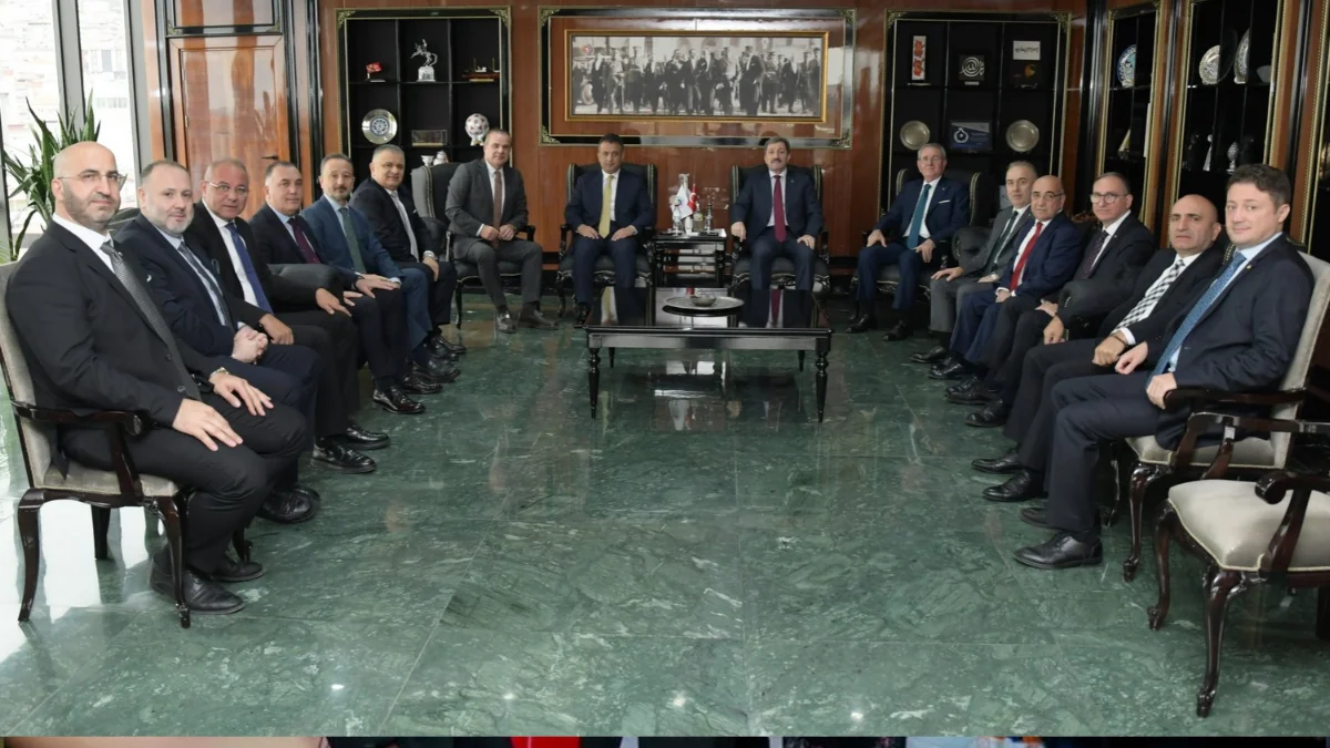 Tavlı ve Doğan’dan, Samsun TSO’da Yeni Döneme Tebrik Ziyareti